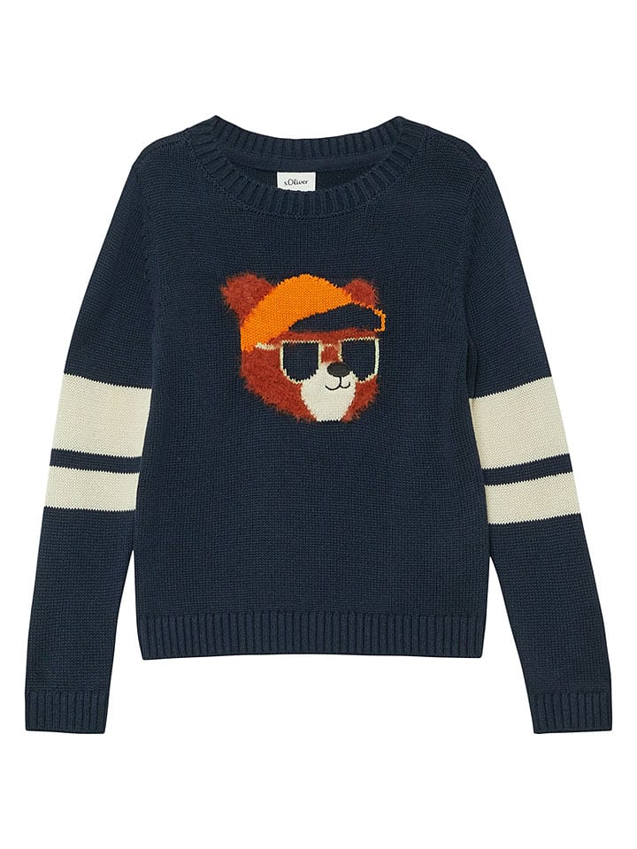 Trui donkerblauw