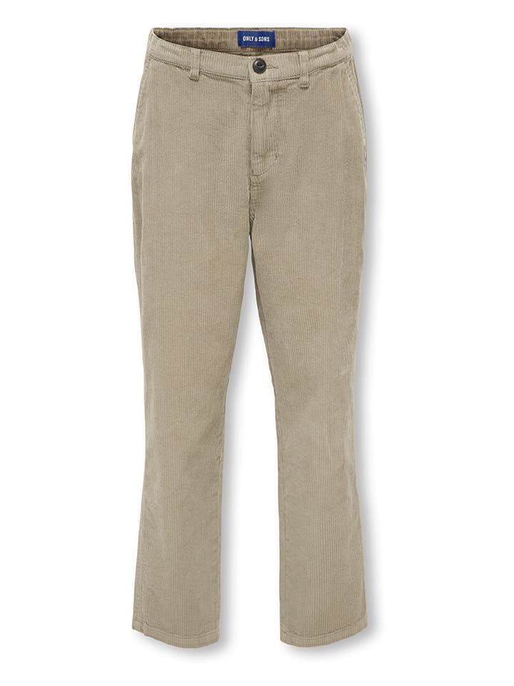 Corduroybroek "Toby" beige
