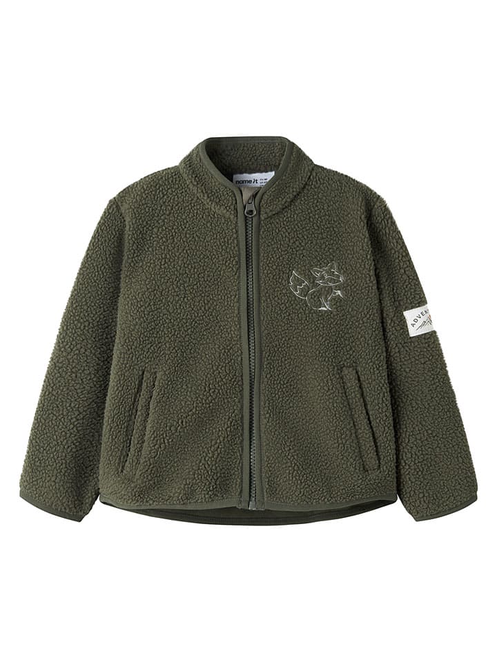 Fleecejacke "Owe" in Khaki