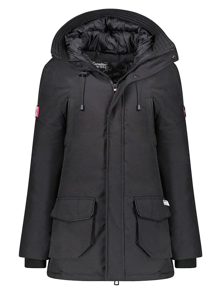 Parka "Claudiuseak" w kolorze czarnym