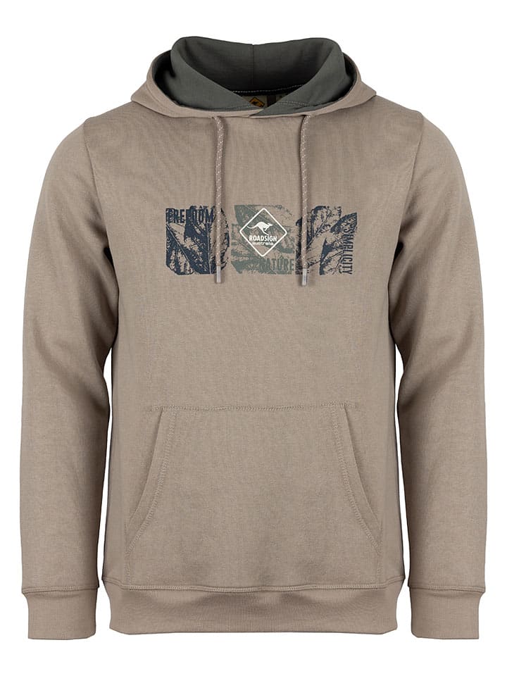 Hoodie in Taupe