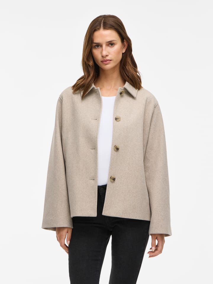 Blousejas "Viclaudia" taupe