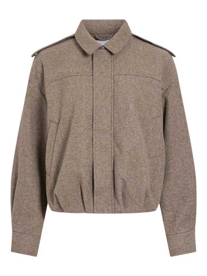 Hemdjacke "Vizikka" in Taupe
