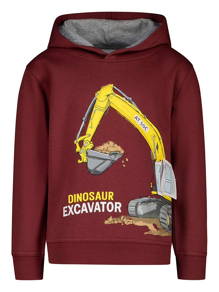 Hoodie in Bordeaux