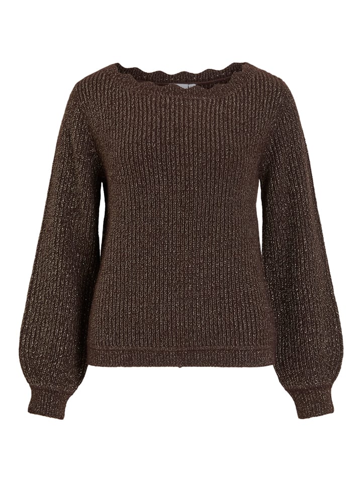 Sweter "Vicutie" w kolorze ciemnobrązowym