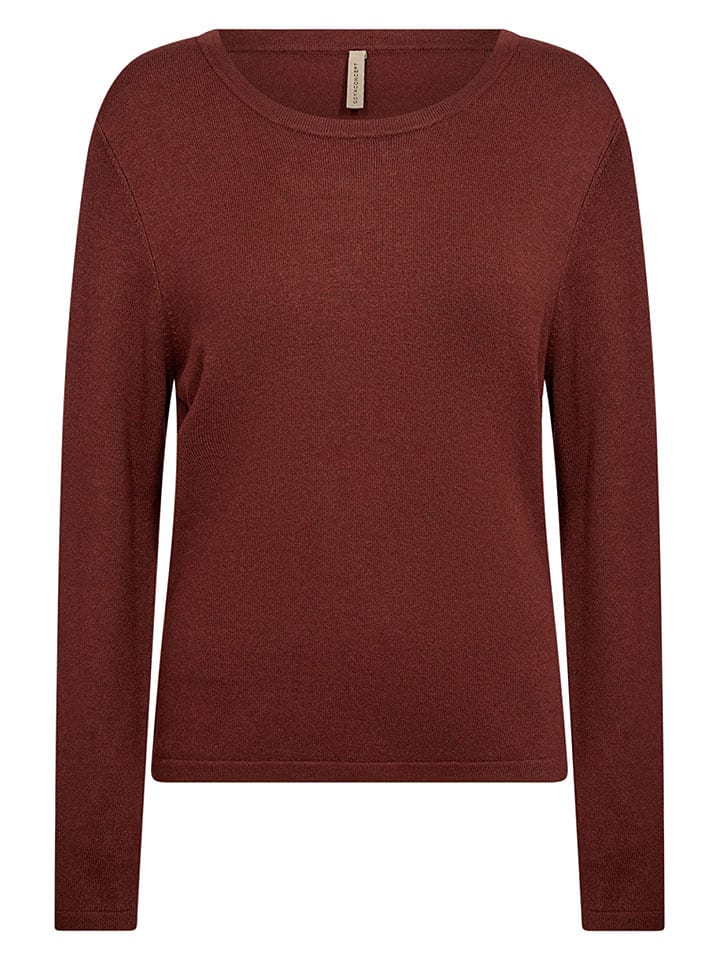 Sweter "Dollie" w kolorze ceglanym