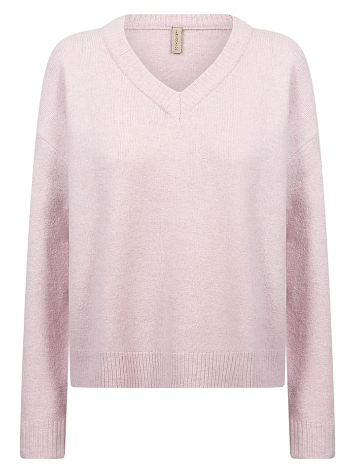 Sweter "Orlean" w kolorze jasnoróżowym