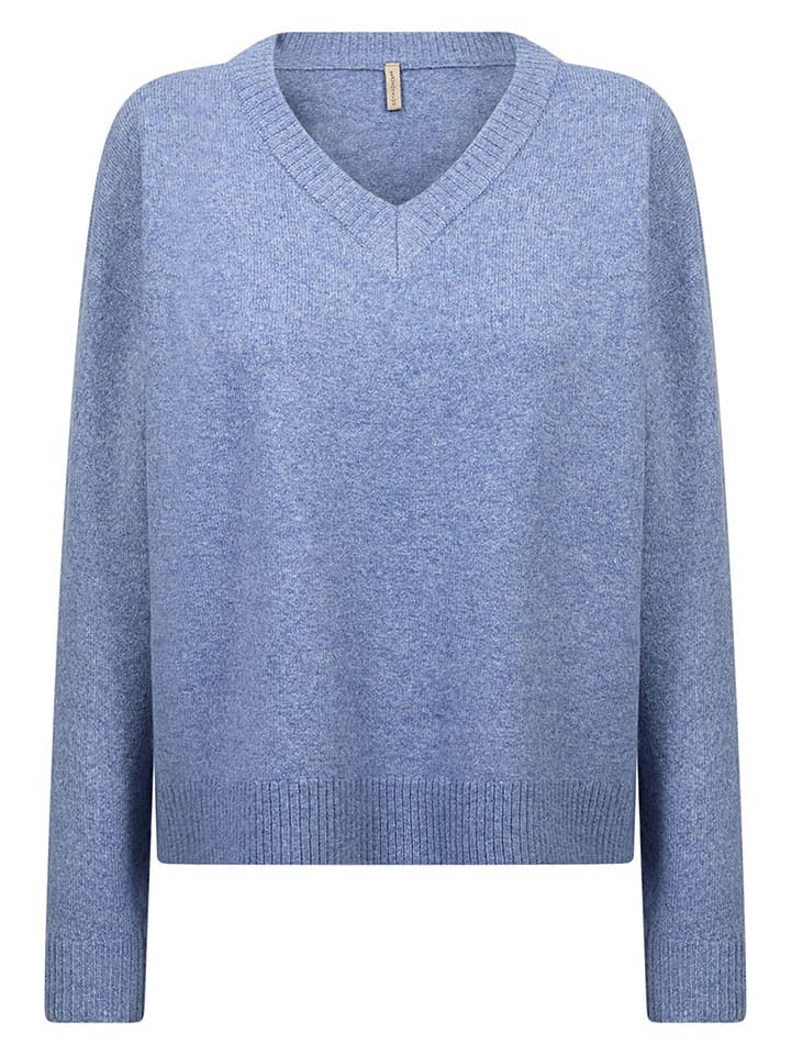 Sweter "Orlean" w kolorze błękitnym