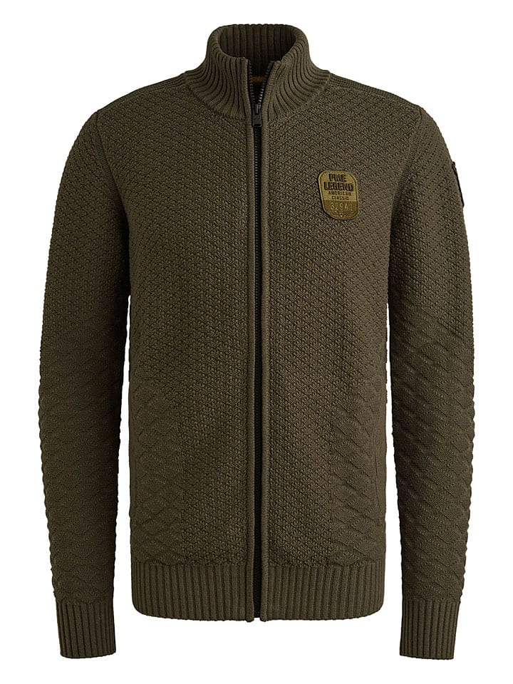 Cardigan in Khaki