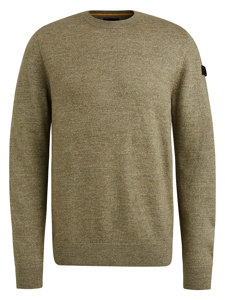 Sweter w kolorze oliwkowym