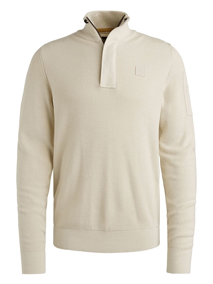 Sweter w kolorze kremowym