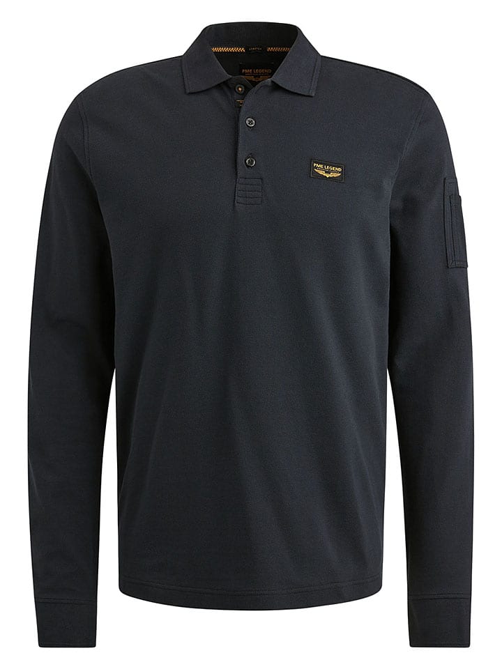 Poloshirt in Dunkelblau