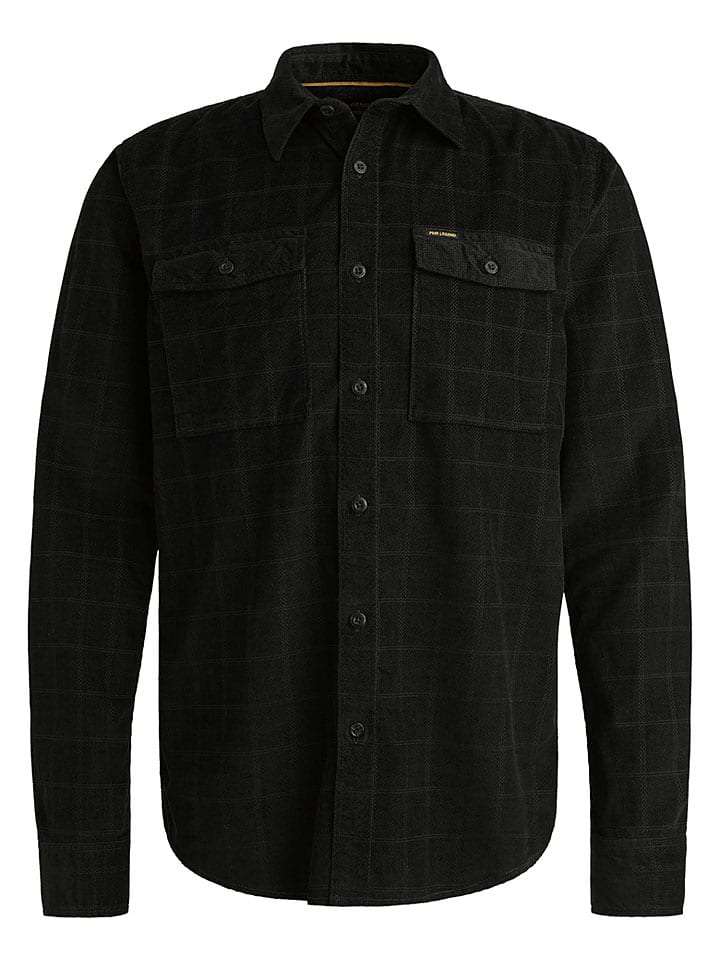 Hemd - Regular fit - in Schwarz