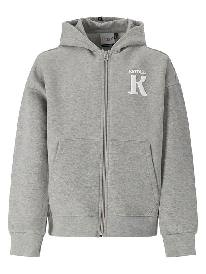Sweatjacke "Czar" in Grau