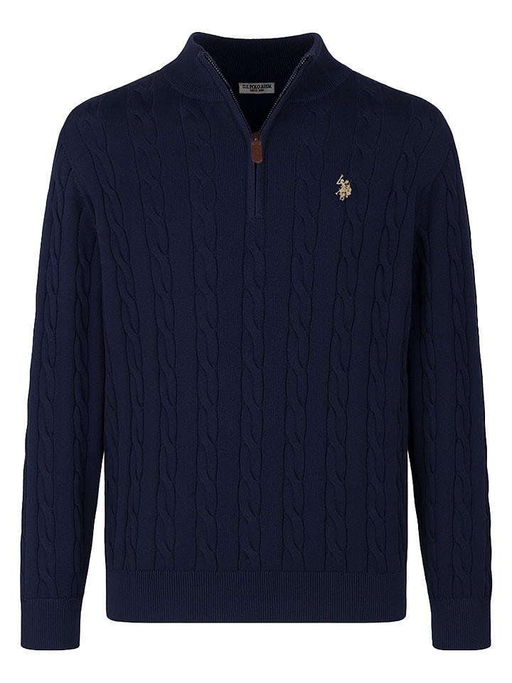 Sweter w kolorze granatowym