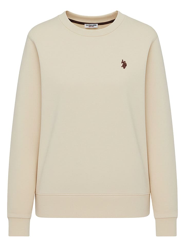 Sweatshirt in Beige