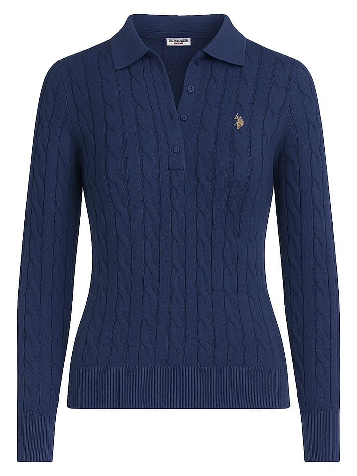 Sweter w kolorze granatowym