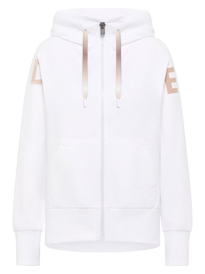 Sweatjacke "Kala" in Weiß
