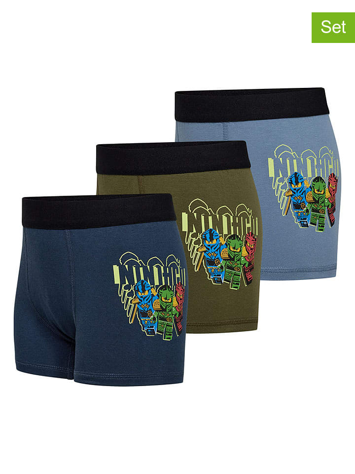 3er-Set: Boxershorts in Bunt