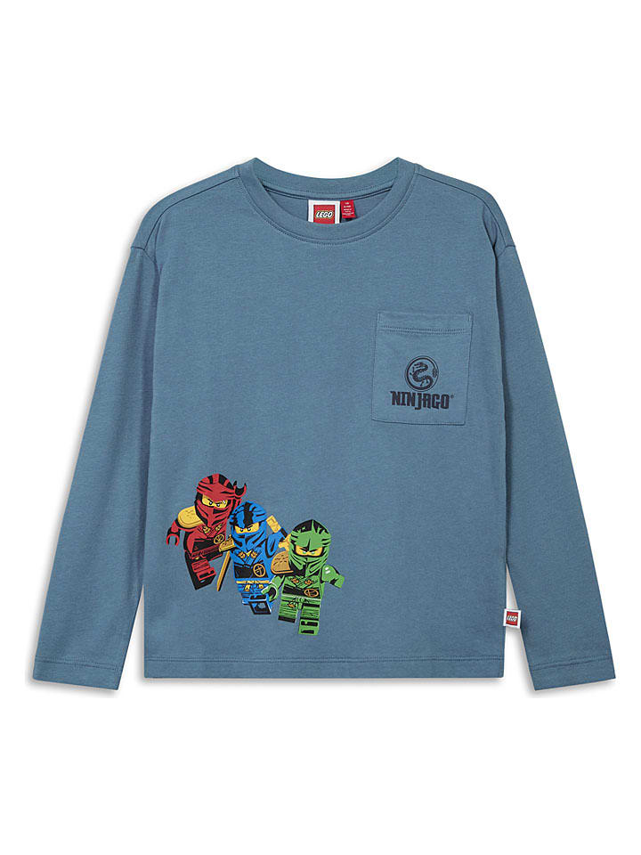 Longsleeve lichtblauw