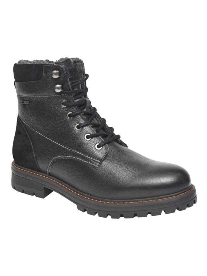 Leren boots zwart