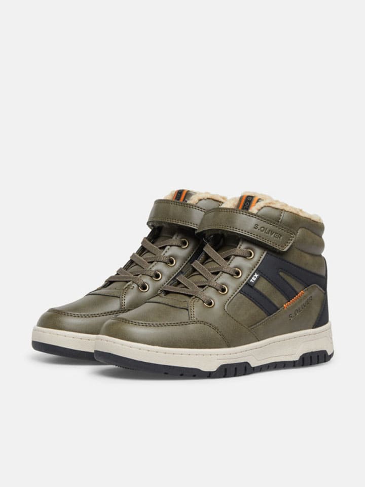 Botki w kolorze khaki