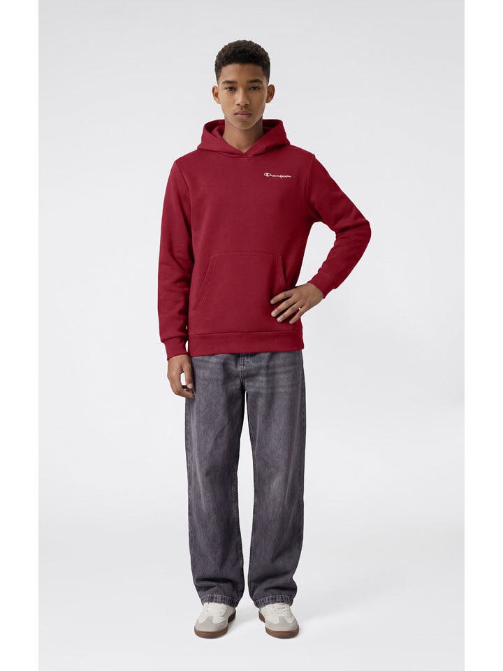 Hoodie in Rot