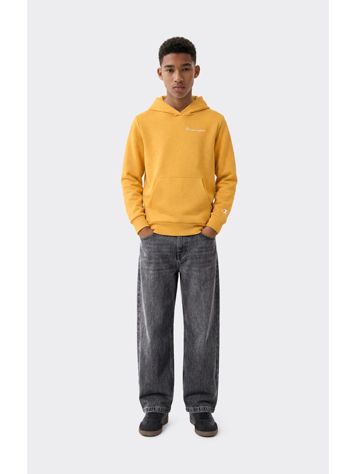 Hoodie in Gelb