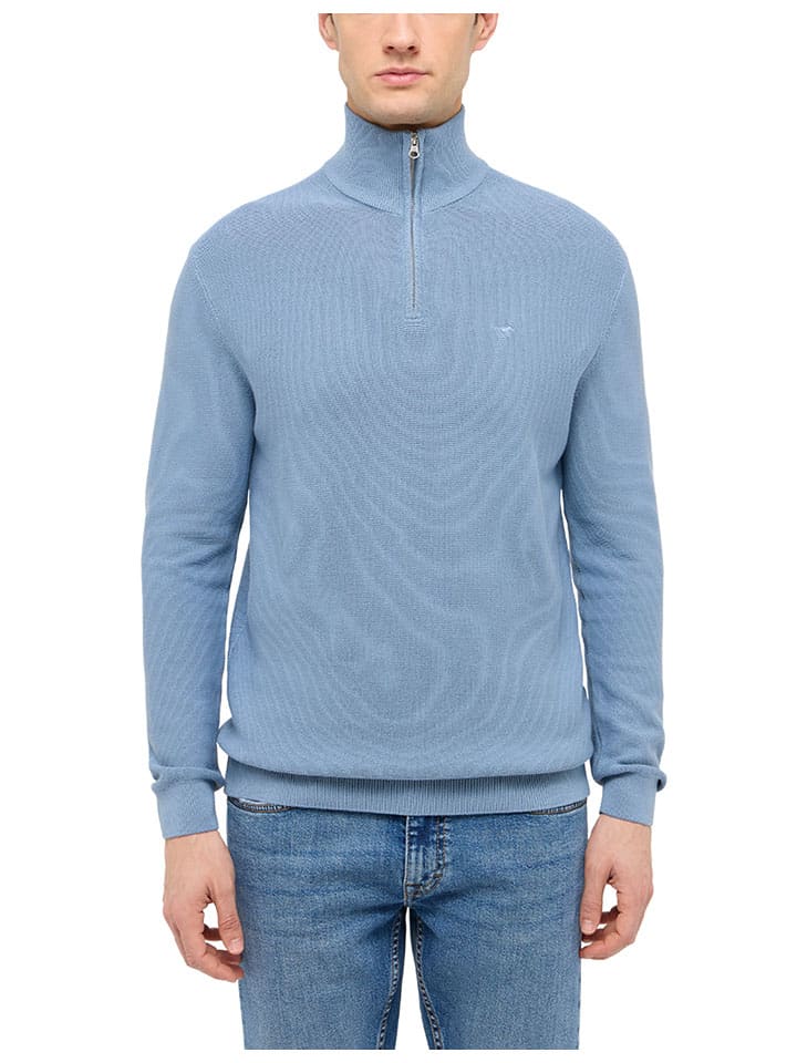Sweter w kolorze błękitnym