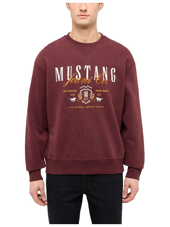Bluza w kolorze bordowym