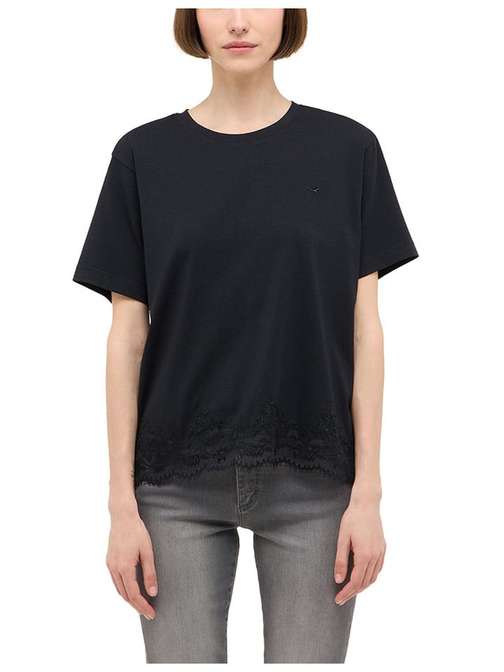 Shirt in Schwarz