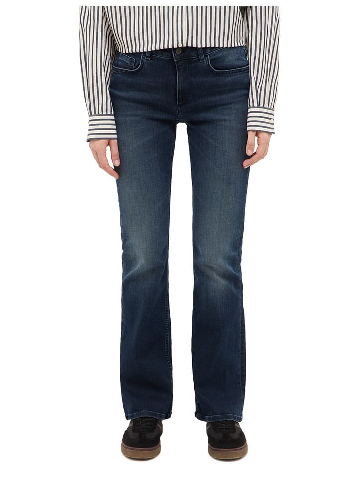 Dżinsy "Shelby" - Bootcut fit - w kolorze granatowym