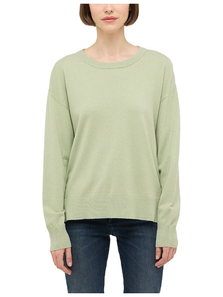 Sweter w kolorze jasnozielonym