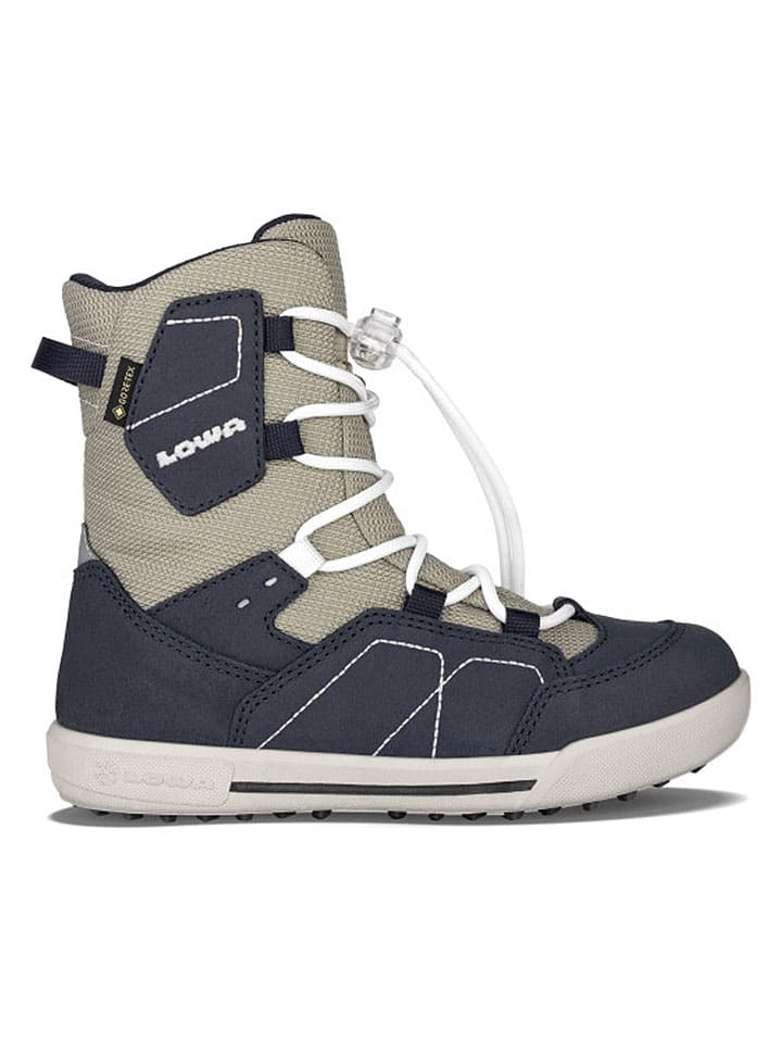 Winterstiefel "Raik GTX HI JR" in Dunkelblau/ Sand