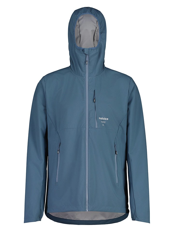 Softshelljacke "WolanM." in Hellblau