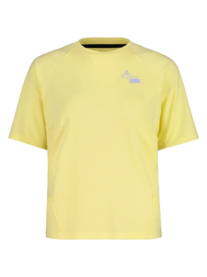 Funktionsshirt "DambelM." in Gelb
