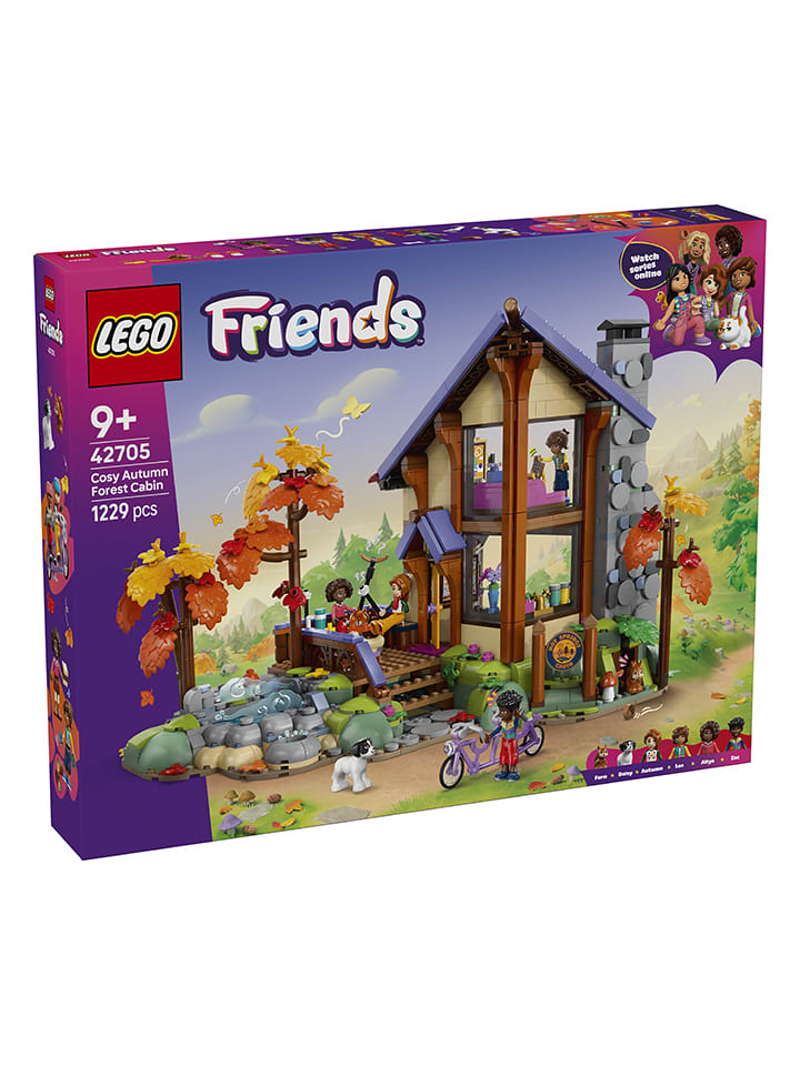 LEGO® Friends: Gemütliche Hütte im Herbstwald - ab 9 Jahren