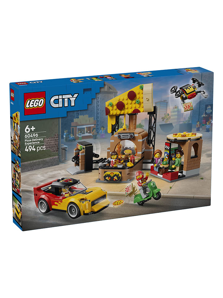 LEGO® City: Pizzabezorgavontuur met voertuigen - vanaf 6 jaar