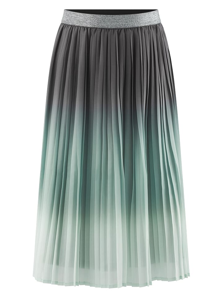 Rok antraciet/turquoise