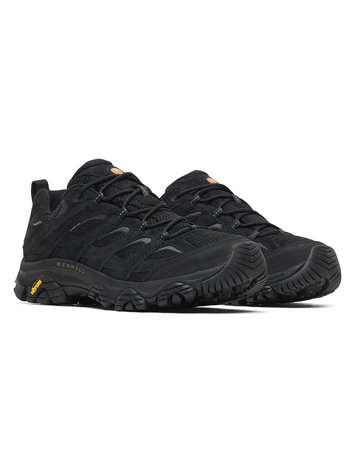 Leder-Trekkingschuhe "MOAB 3 GTX" in Schwarz