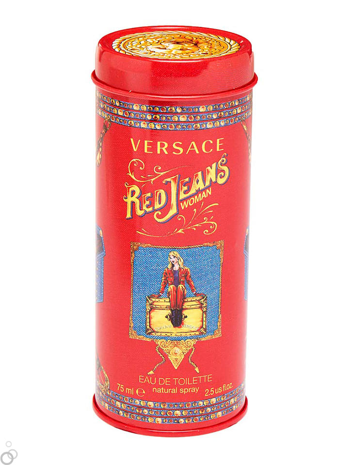 Versace red jeans eau de sale toilette 75ml