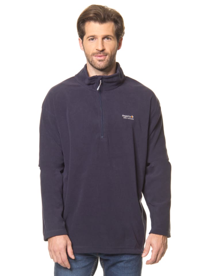 Bluza polarowa "Thompson" w kolorze granatowym