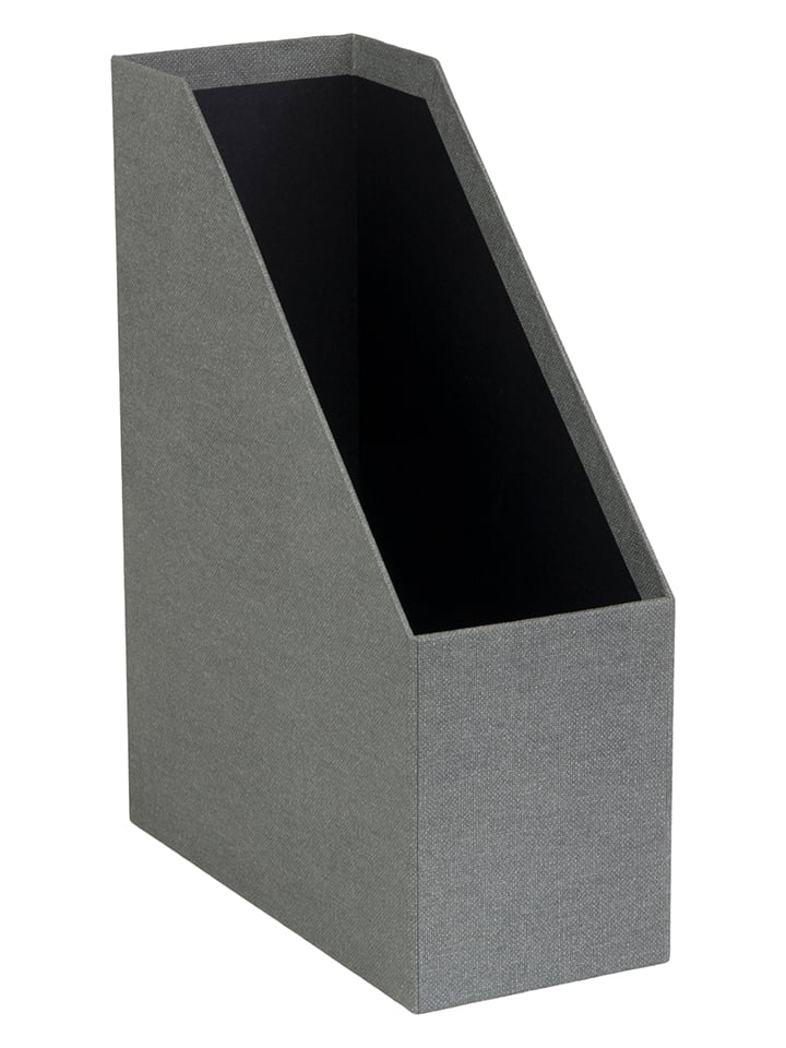 Organizer stojący "Estelle" w kolorze szarym - 24,5 x 32 x 11,5 cm