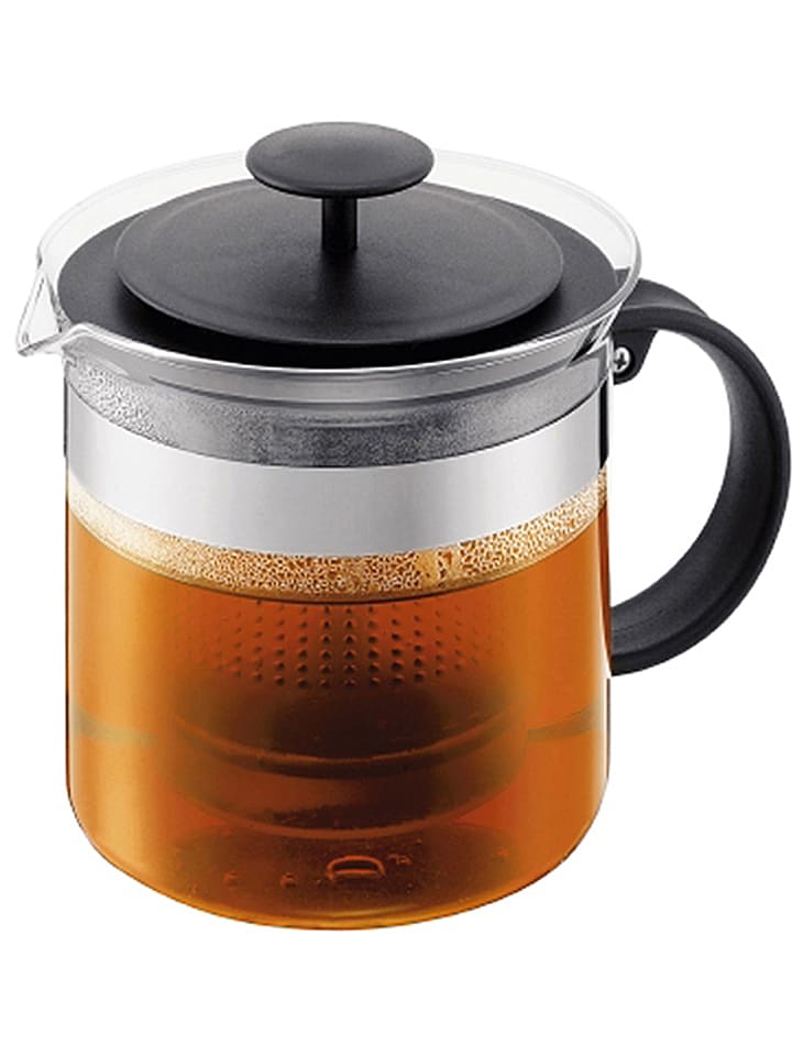 Teebereiter "Bistro Nouveau" in Schwarz - 1,5 l