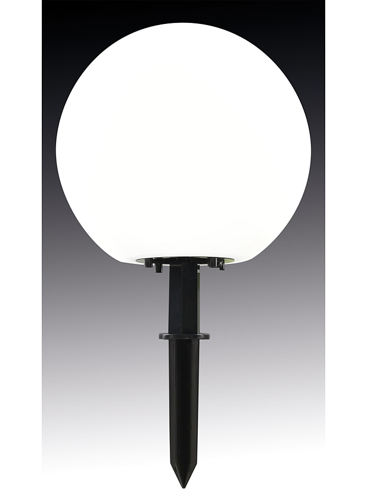 Gartenstecker in Schwarz/ Weiß - (H)63 cm