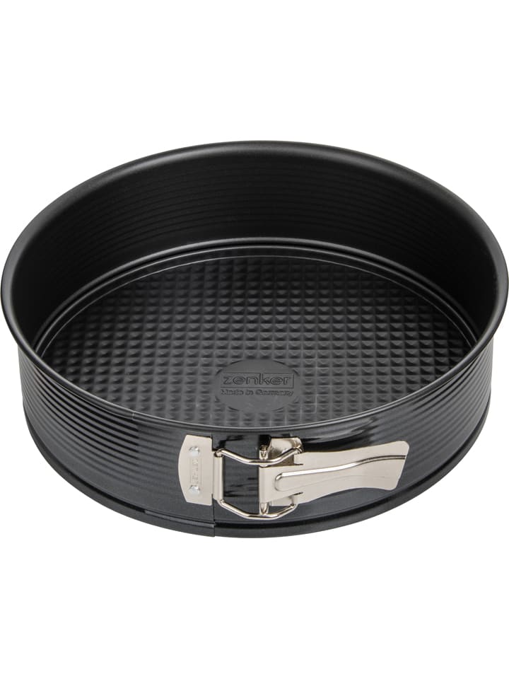 Tortownica "Black metallic" w kolorze czarnym - Ø 24 cm