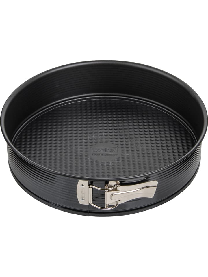 Tortownica "Black metallic" w kolorze czarnym - Ø 28 cm