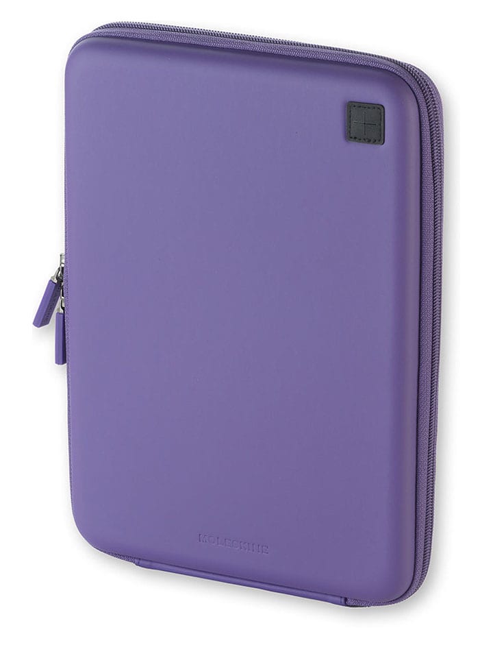 Etui w kolorze fioletowym na tablet - 22 x 30 x 5 cm
