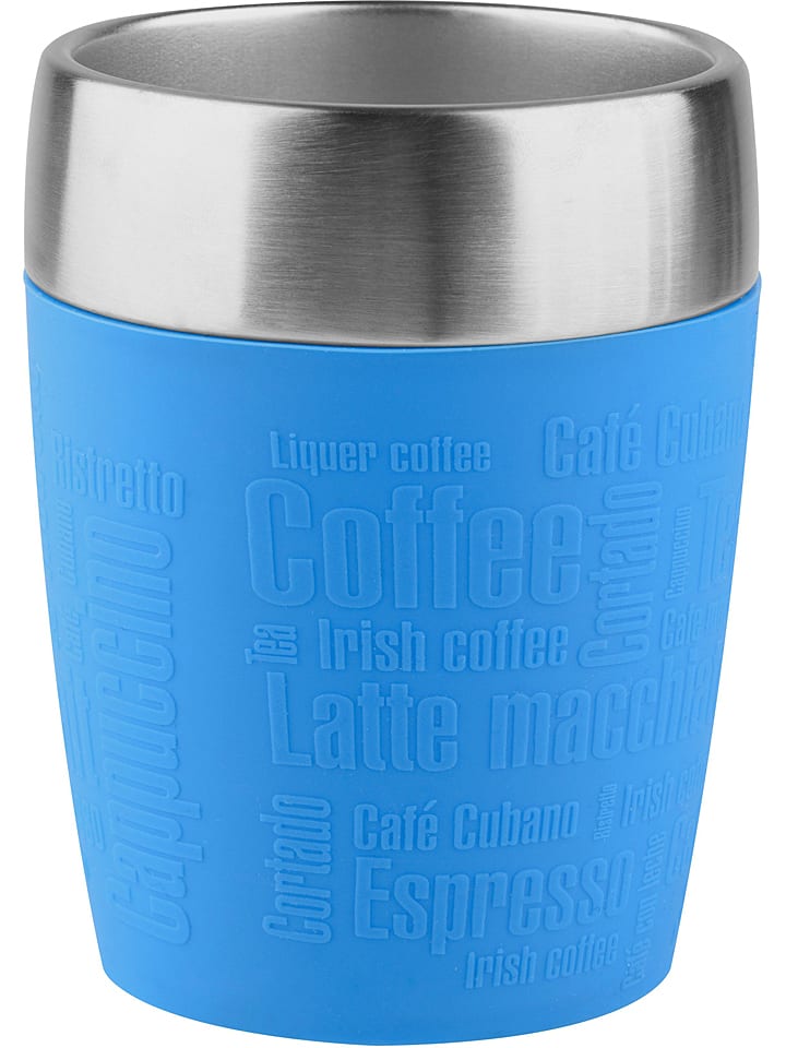 Kubek termiczny w kolorze niebieskim - 200 ml