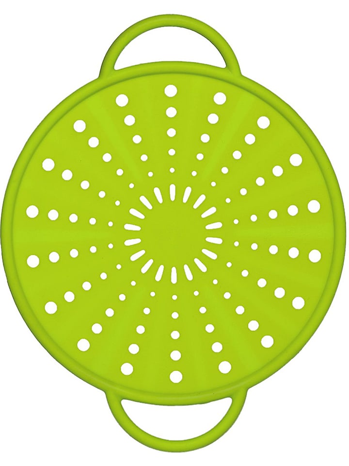 Spritzschutz "Smart Kitchen" in Grün - Ø 26 cm